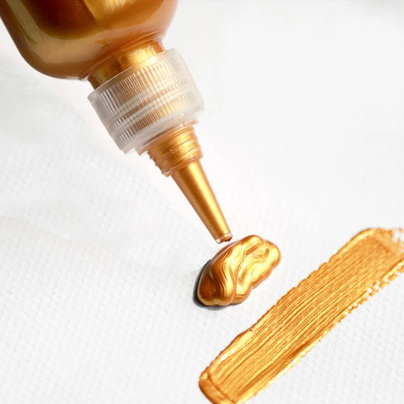 Acrylic Paint Kit Metallic Finish Water-Resistant Fade-Resistant For DIY Crafts Spring 2026 Trend