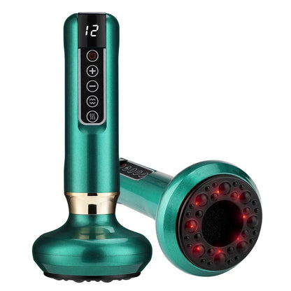 Motor-Driven Cupping Massager Multi Speed Vacuum Therapy With Infrared Heating Travel-Friendly Spring 2026 Wellness Trend