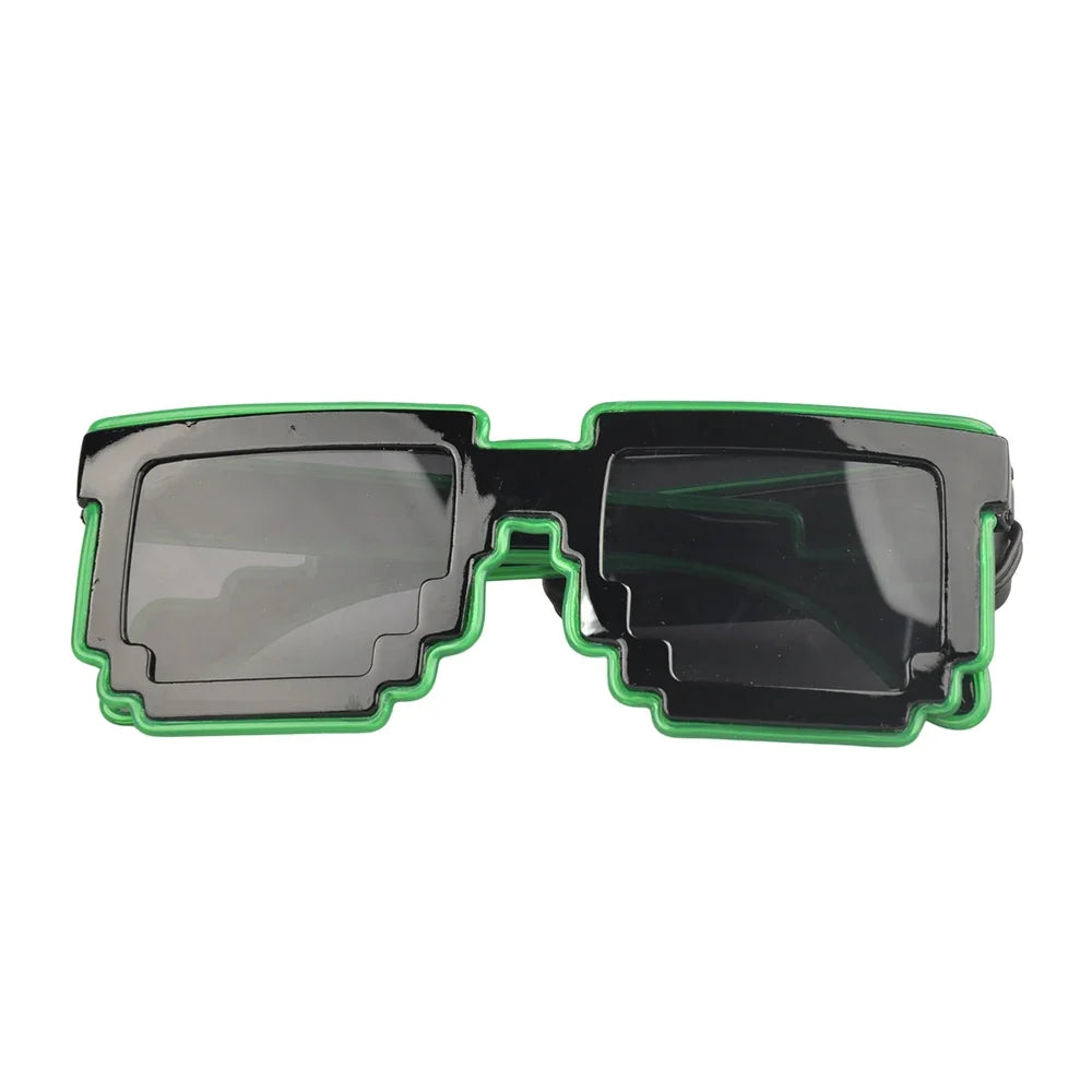 Glow Novelty in the Dark LED Glasses - Neon Lights for Weddings, Birthdays, Halloween Party Supplies