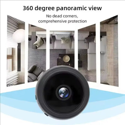 Mini2025 Edition WiFi Camera 1080P HD Night Vision Surveillance Cordless Security for Remote Viewing Fall