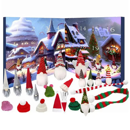 Christmas Decor 2025 – Plush Gnome Holiday Countdown Kit