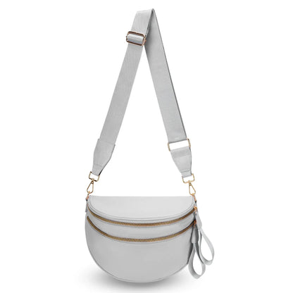 large capacity bum bag, adjustable crossbody mommy travel bag – Casual women's checkered fanny pack