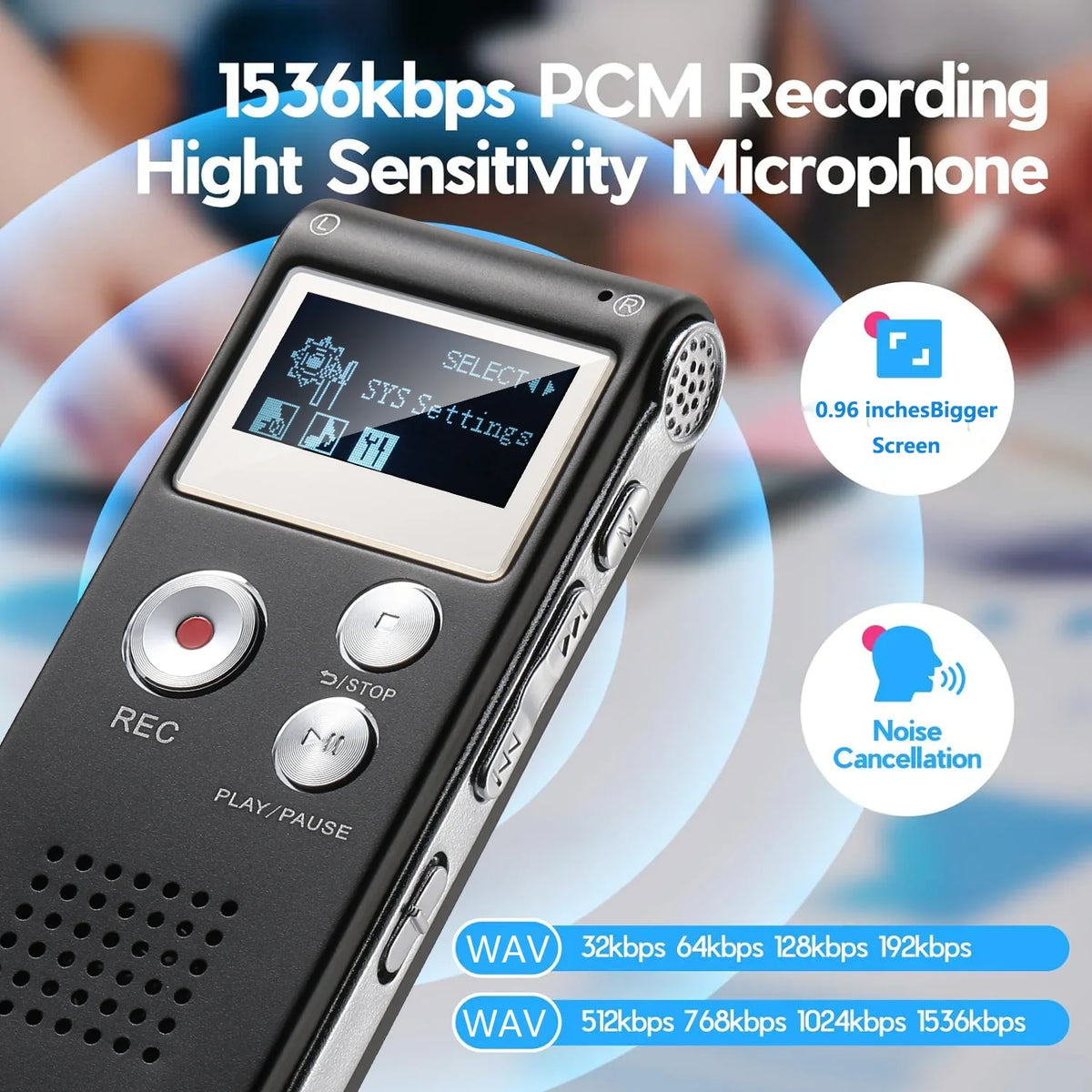 Recorder Voice Activated Mini Recorder for Lectures