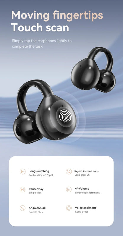 Cordless Translator Earbuds Touch Screen Case 144 Languages