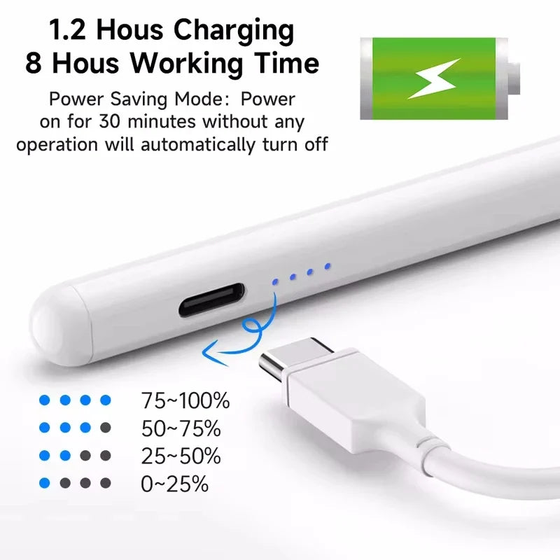 Universal Touch Stylus Pen for Tablets - Apple iPad, Android Accessories, Light & Sturdy Design