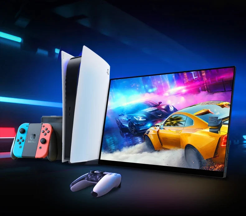 OLED 13.3 Travel-Friendly Monitor Metal Frame Travel Display
