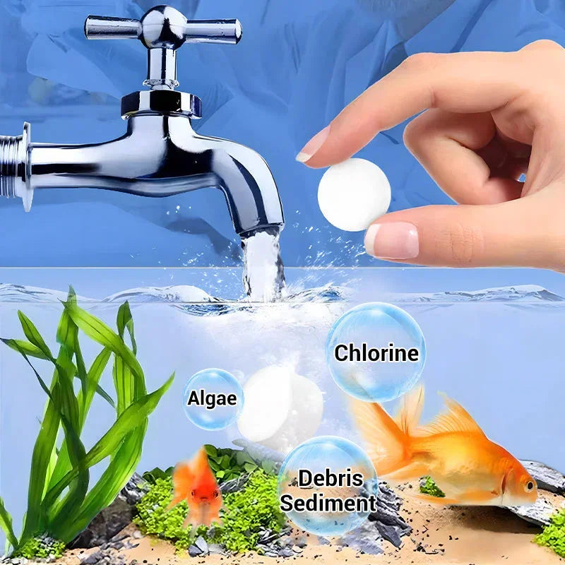 Fast-Acting Fish Tank Clarifier Eco-Friendly 2026 – Aquarium Water Purification Tablets