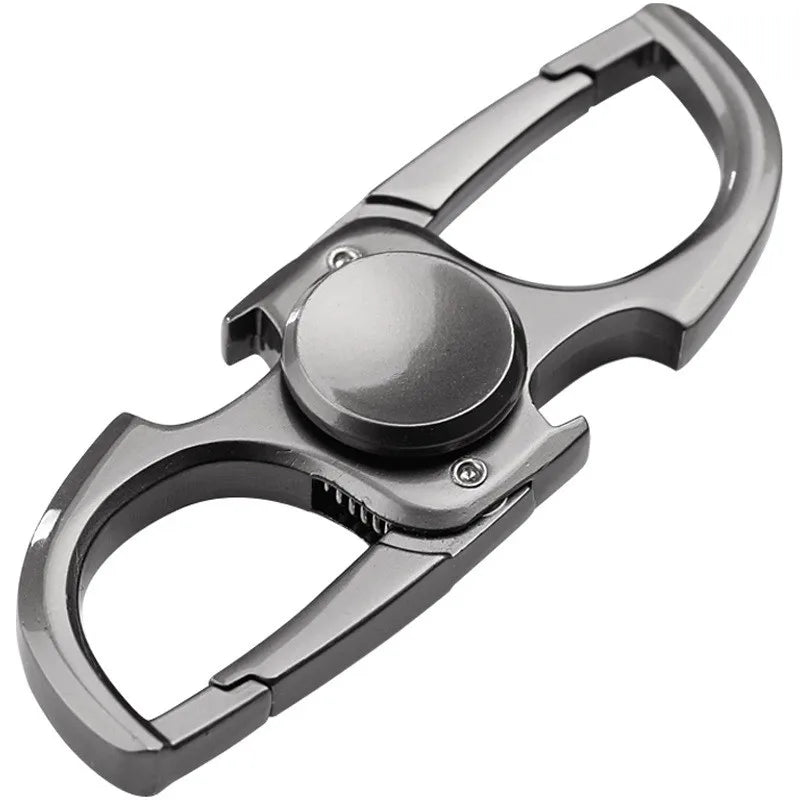 Fidget2025 Edition Spinner Keychain Stainless Steel EDC Gift