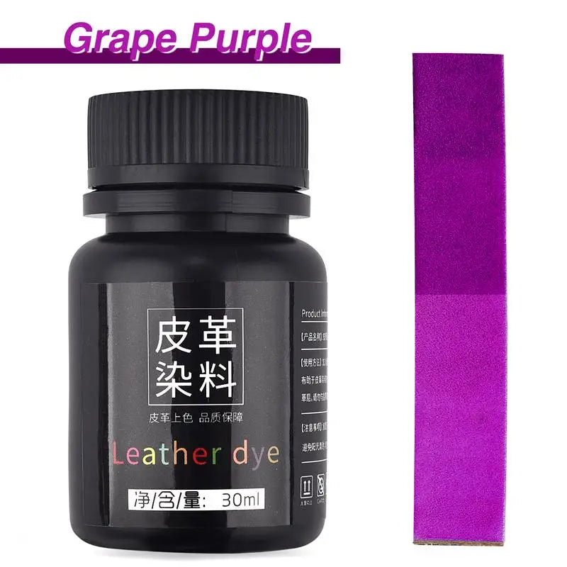 Leather Dye Kit for DIY Leather Craft - Fall 2026 Trend Eco Friendly Dye Kit for Projects