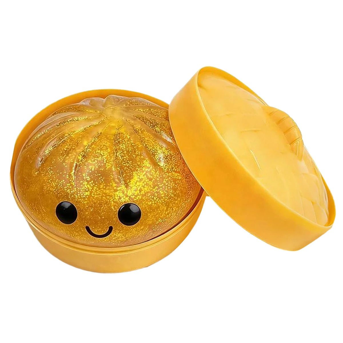 Bun Glitter Fidget Toy Kawaii Dumpling Squeeze Dough Ball Desk Toy Viral Fall 2026 Gift Stress Relief