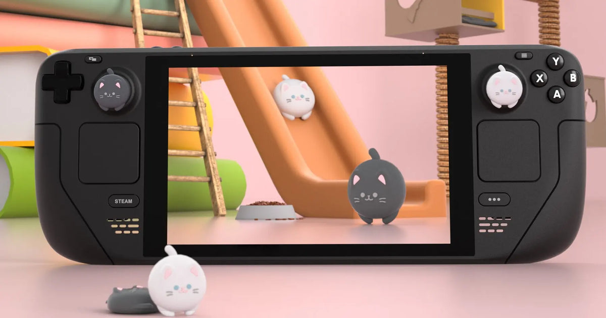 Grip Thumb Caps Cat Joystick Covers Steam Deck PS Portal
