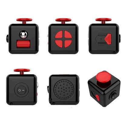 Cube Fidget Stress Relief Toy Sensory Dice For Focus