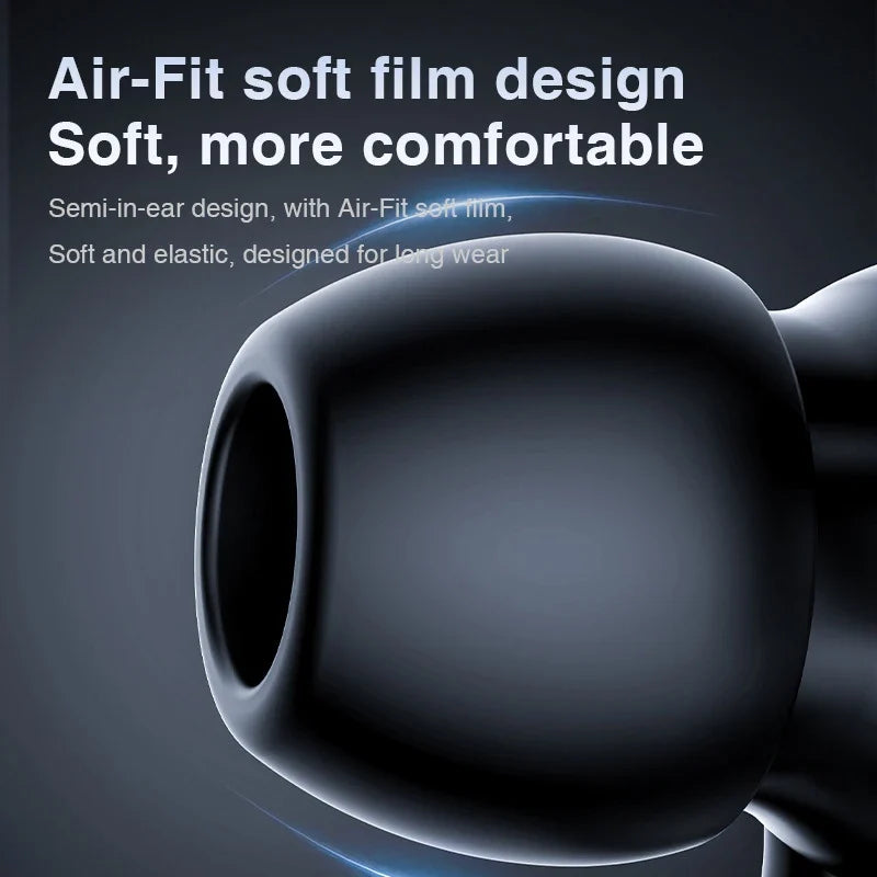 AI Translation Earphones Cordless Ear Hook Bluetooth