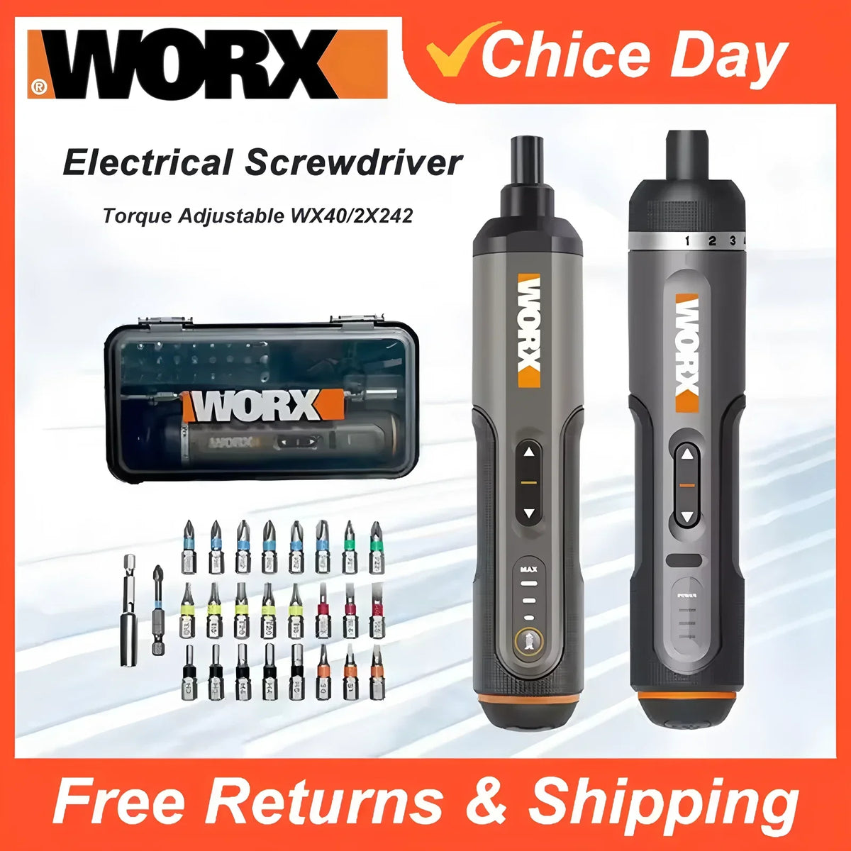 Cordless2025 Edition Screwdriver Kit With 30 Bit Kit USB Battery-Powered 4V DIY Device For Household Projects Fall