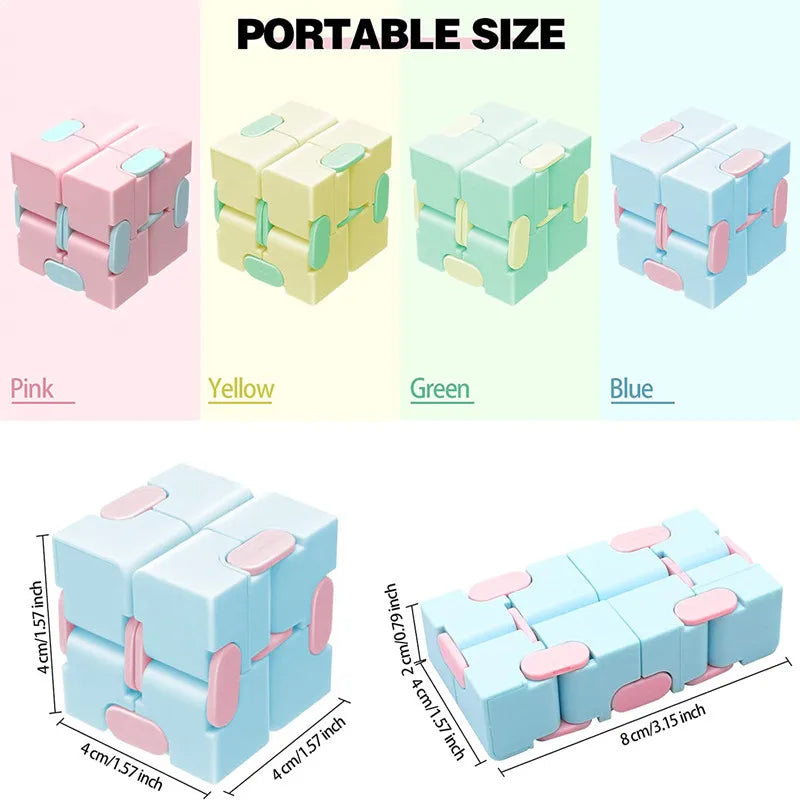 Puzzle Magic Cube Anti Stress Relief Toy for Adults and Kids