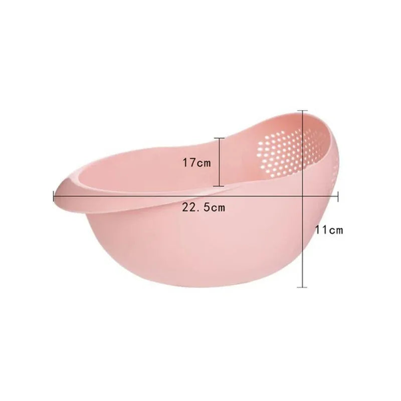 Rice Colander With Handles Kitchen Drain Basket Fall 2026 Simple Rinse Fast Drain