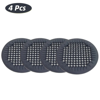 Shower Drain Hair Catcher Silicone Drain Cover - Suction Cup Bath Tub Strainer, Fall 2026 Household Refresh Gift Idea