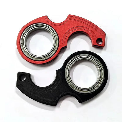 Keychain Metal Fidget Spinner Ring Stress Relief Toy
