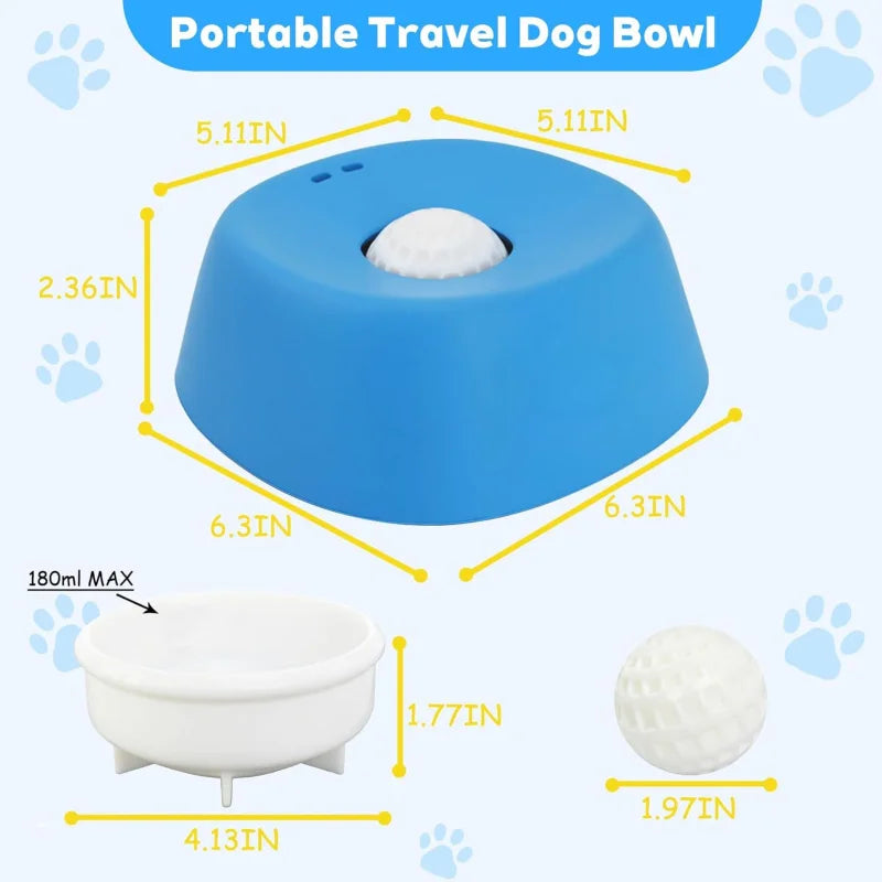 Anti-Slip Lick Mat 3/4 Cup Liquid Treat Holder for Dogs 2026 – Anti-Choking Slow Feeder Dog Bowl