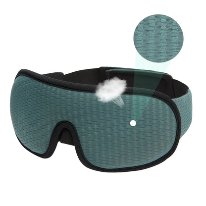 Light Blocking, Plush and Breathable Eyeshade for Travel and Night Rest – 3D Sleep Eye Mask