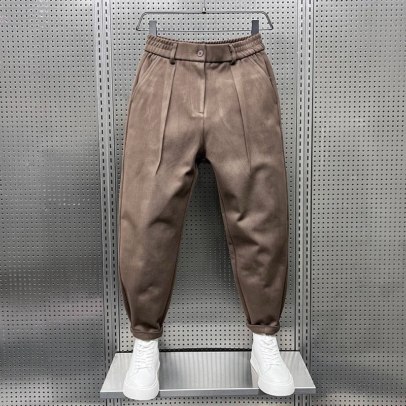 Variant image for Elegant Mottled Men's Pants, Premium Fabric, Modern Fit, Versatile Style for Casual and Formal Wear-19