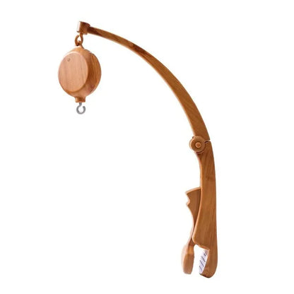 Crib Baby Mobile Wooden Nursery Newborn Sensory Toys