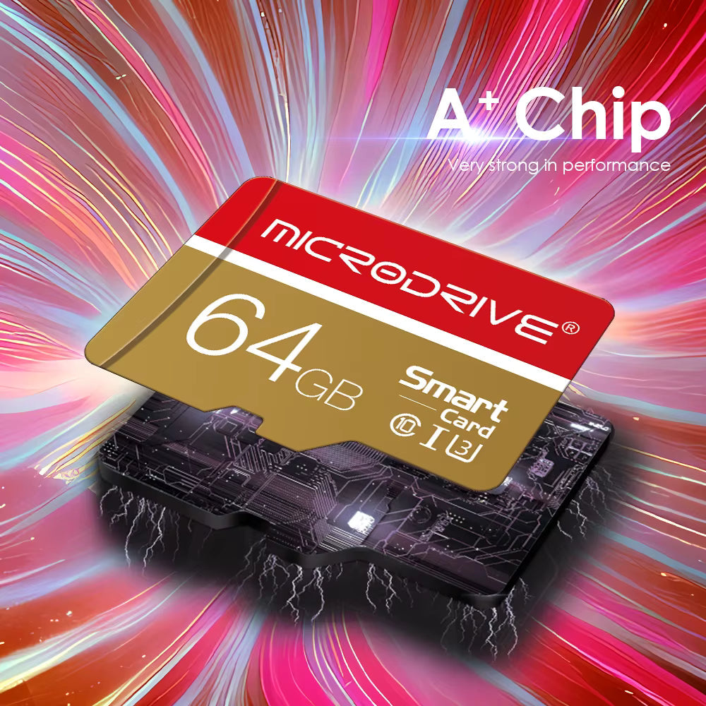 MicroSD MicroDrive Card Class 10 UHS-I U3 Memory Card High Speed TF Card
