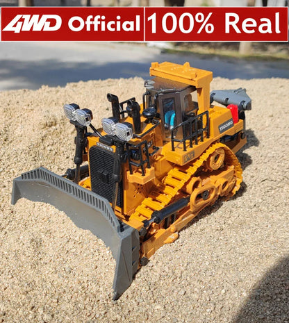 Remote Control Excavator Toy 4x4 Sturdy Alloy Construction Vehicle TikTok Viral Fall 2025 Kids Gift