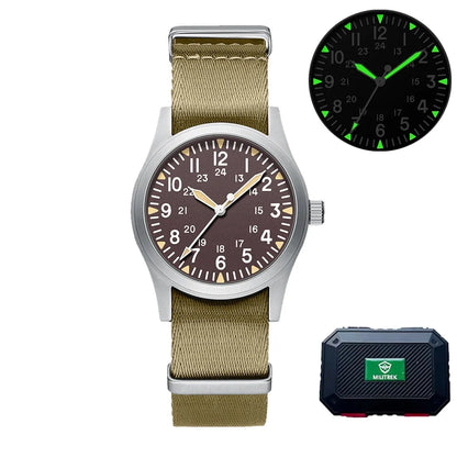 Military2025 Edition Quartz Field Watch 37mm Sapphire Fall