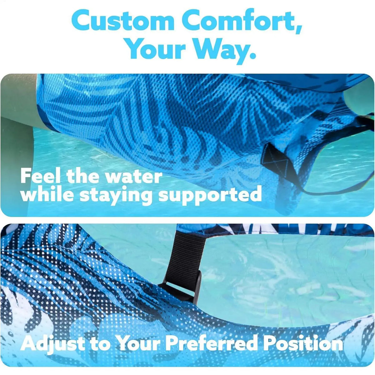 Pool Inflatable Float Hammock Chair Water Lounge Bed Summer 2026 Adults