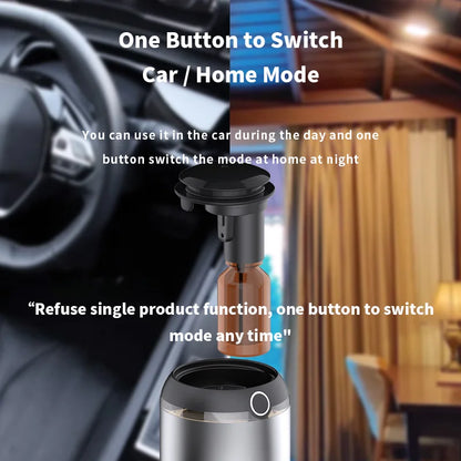 Car Air Freshener AI Smart Aroma Diffuser USB Charging Travel-Friendly Car Diffuser Fall 2025 Quiet Auto Aromatherapy