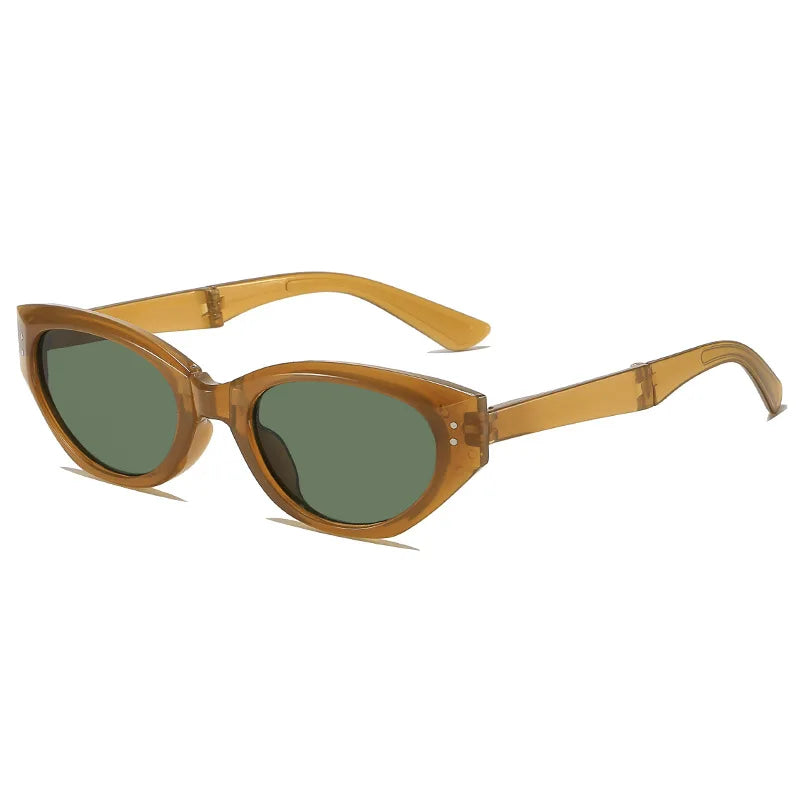 Sunglasses Circular Unisex Foldable Round Eyewear, TikTok Viral Fall 2026 Trendy Accessory