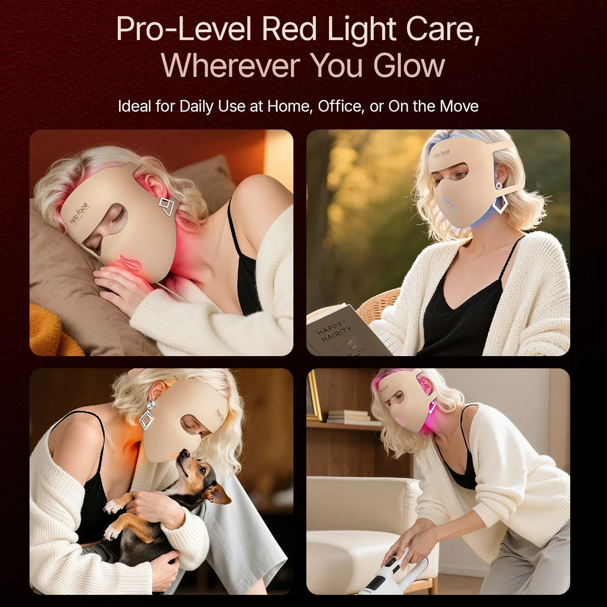 LED Light Therapy Mask 4D Facial Device Anti Aging And Acne Maintenance Fall 2026 Skincare Trend