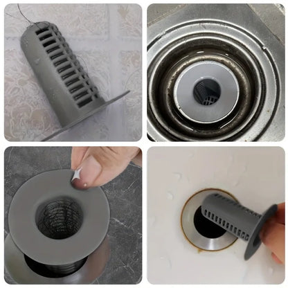 Sink Drain Filter Hair Catcher Anti Clog Bathroom Accessory Simple Clean 2026 Household Essentials