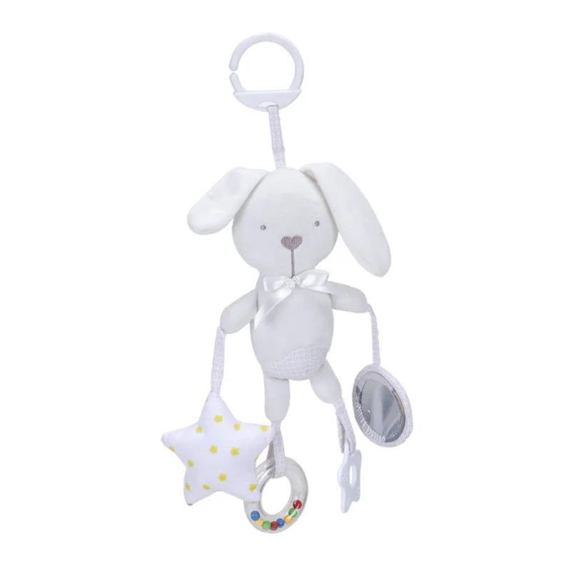 Elephant Plush Rattle Newborn Sensory Toys Plush Bell