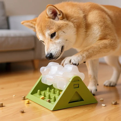 Dog Puzzle Feeder Interactive Dispenser Fall 2026 Gift Idea Leak Proof Sturdy PP Plastic