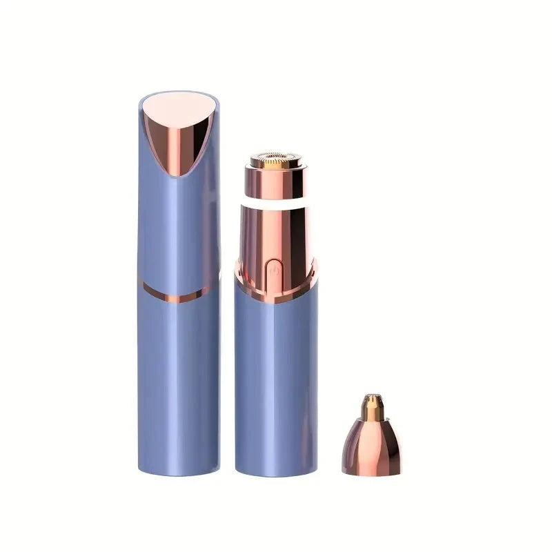 Facial Trimmer 2-In-1 Eyebrow Shaver Battery-Powered Painless Face Lip Body Grooming Device Fall 2026 Gift