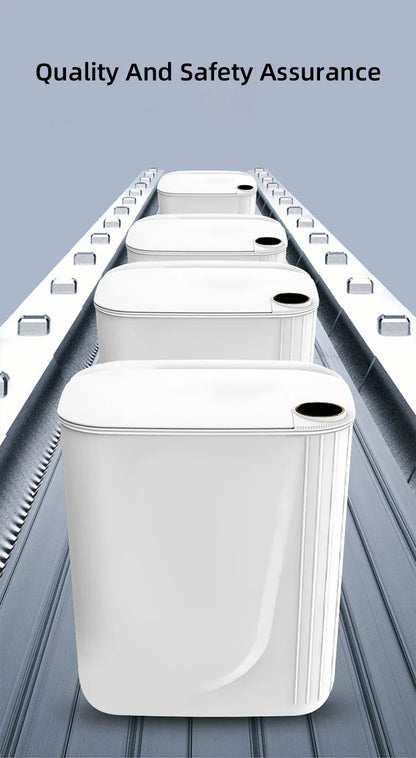 Smart Sensor Trash Can 20L Type C Battery-Powered Bathroom