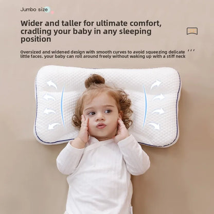 All-Season Cotton Sleeping Pillow for Toddlers & Kindergarten Kids – Baby Neck Support Pillow