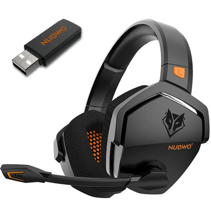 Cordless Gaming Headset With Mic Active Noise Cancellation