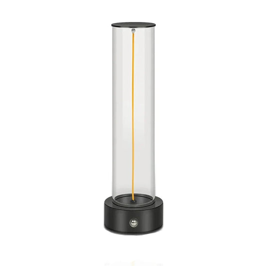 Cordless LED Table Lamp - Battery-Powered Magnetic Design, Touch Sensor, Dimmable for Bedroom