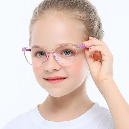 Kids2026 Edition Blue Light Blocking Glasses - Computer Eyewear For Safe Screen Time Back To School