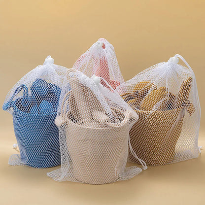 Silicone Beach Toy Kit 8Pc Bucket And Molds Kids Sand Play Summer 2025 Flexible Simple Clean Safe Gift