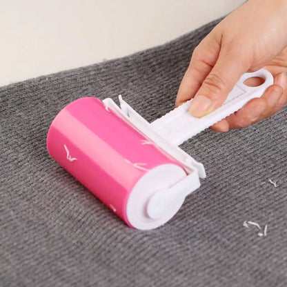 Clothes Washable Hair Sticky Roller with Cover for Pet Hair Removal