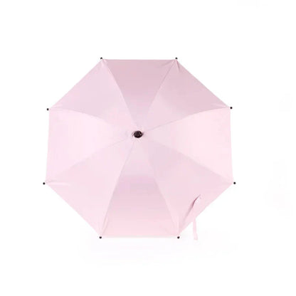 Stroller Umbrella 360 Degree Flexible Sunshade Canopy Summer 2025 UV Rain Protection Water-Resistant Travel-Friendly
