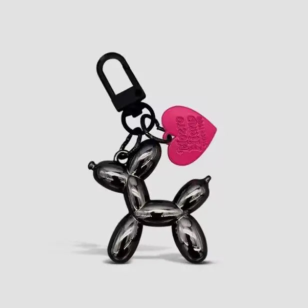 Dog Balloon Keychain Resin Cute Bag Pendant Fall 2025 Gift