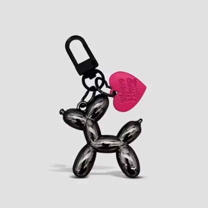 Dog Balloon Keychain Resin Cute Bag Pendant Fall 2025 Gift