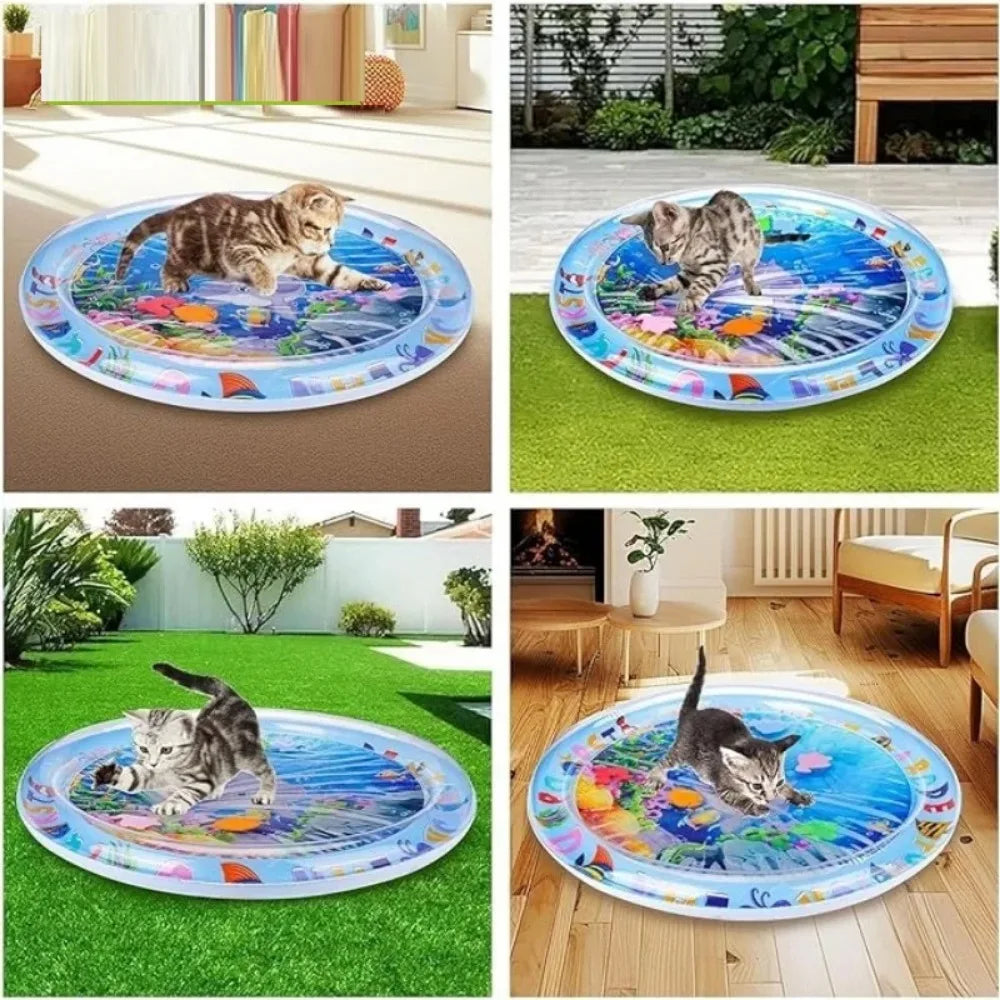 Thickened PVC Cooling Lick Pad Summer Pet Enrichment Accessory 2026 – Cat Sensory Water Play Mat