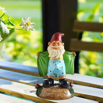 Gnome Garden Statue Outdoor Figurine Whimsical Garden Decor Summer 2026 Unique Backyard Decor