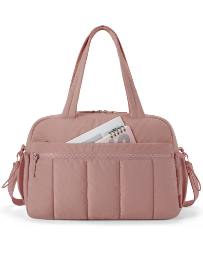 Duffel Travel Bag with Shoulder Strap, Large Capacity Gym & Diaper Bag